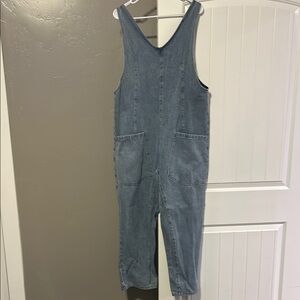 Denim Blue Jumpsuit